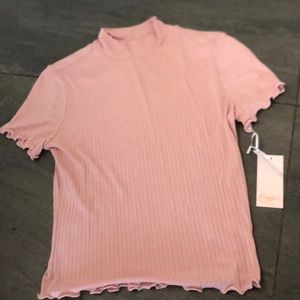 Pink crop top